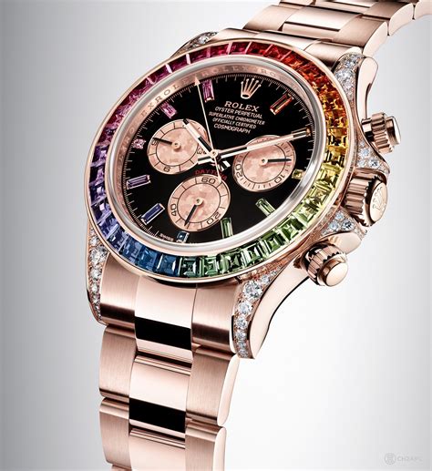 how many rolex rainbow daytona are there